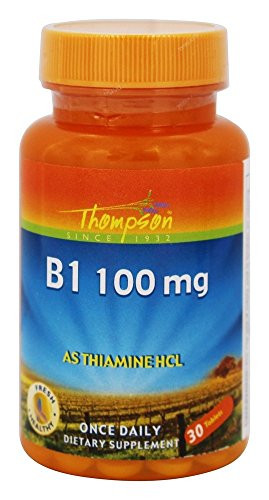 Thompson Vitamin B 1_ Tablet _Btl_Plastic_ 100mg _ 30ct