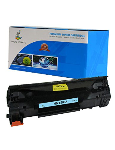 TRUE IMAGE HECE285A Compatible Toner Cartridge Replacement for CE285A (Black, 1-Pack)