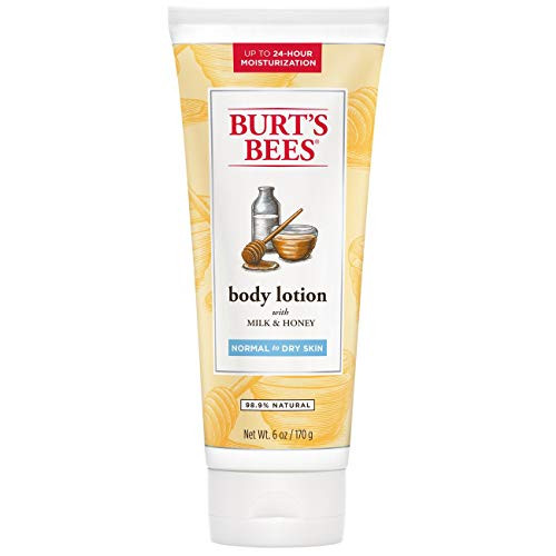 Burt's Bees Milk and Honey Body Lotion, 6 Ounces (Pack of 3)