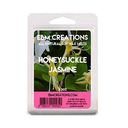 Honeysuckle Jasmine _ Scented All Natural Soy Wax Melts _ 6 Cube Clamshell 3.2oz Highly Scented! Honeysuckle Jasmine _ Scented All Natural Soy Wax Melts _ 6 Cube Clamshell 3.2oz Highly Scented!