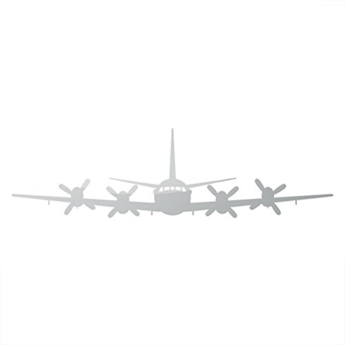 RDW Metallic Front View P_3 Orion Sticker Anti_Submarine USN Navy p3 _ Silver