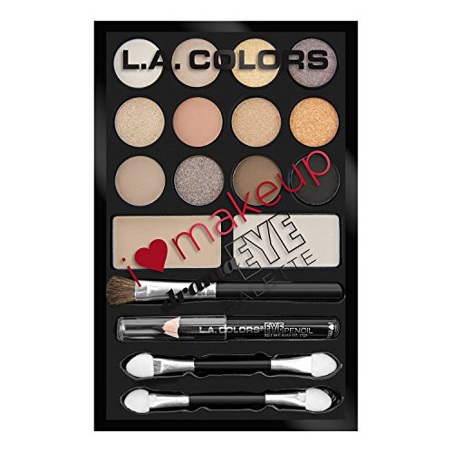 L.A. Colors I Heart Makeup Eyeshadow Palette_ Darling_ 0.26 Ounce