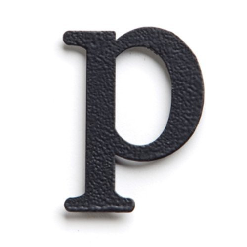 Embellish Your Story P Letter _Initial_ Magnet _ Embellish Your Story Roeda 18995_EMB