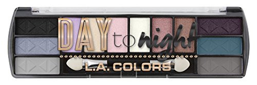 L.A. Colors Day to Night Eyeshadow Palette_ Morning Tide _Pack of 3_