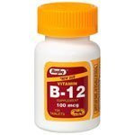 Rugby Vitamin B_12 100mcg as Cyanocobalamin