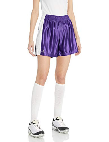 Intensity Women's Dazzle Softball Short_ Purple White_ Small