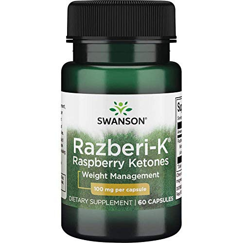 Swanson Razberi_K Raspberry Ketones 100 Milligrams 60 Capsules