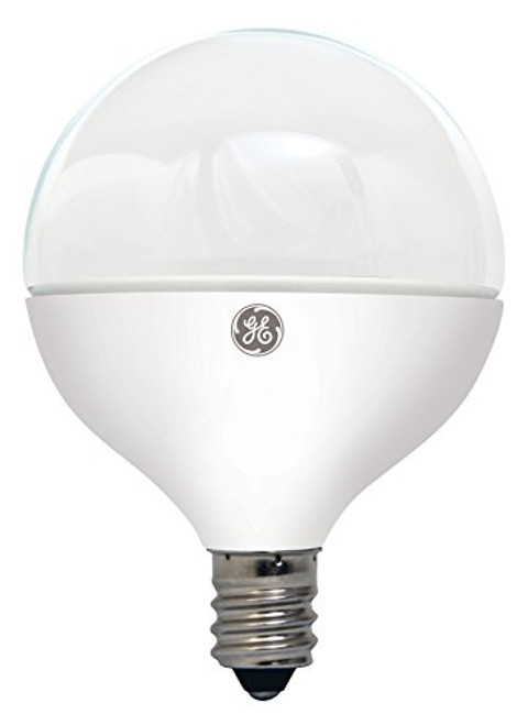 GE Lighting 37934 LED G16 Decorative Bulb with Candelabra Base_ 7_Watt_ Soft White_ 1_Pack