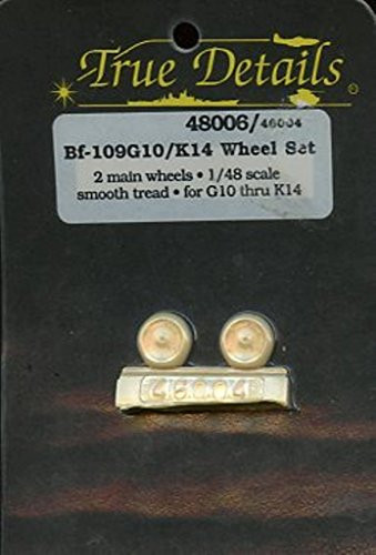 True Details 1 48 Bf_109 G_10 K_14 Wheel Set _ Resin Detail Set  48006 46004