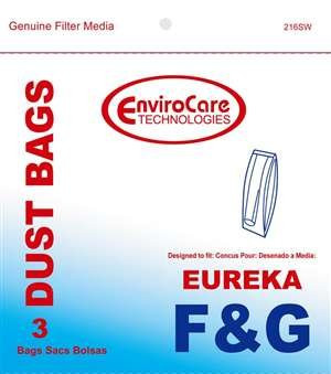 Eureka Bag Paper Style F And G 3 Pack Replacement  ER_14065