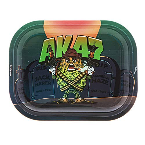 Rolling Tray 7'' X 5.5'' _ Joints _7 inch x 5.5 inch _ ak_47_