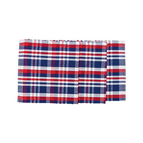 Harbor Plaid Table Runner 13x72 inches 100% Cotton