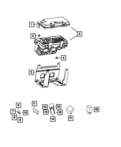 MOPAR 6102075AB _ Fuse J Case