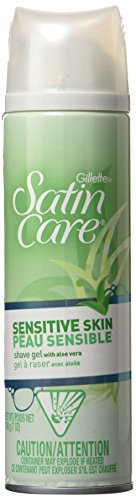 Gillette Satin Care Shaving Gel Sensitive_ 7 oz