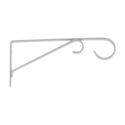 Panacea Plant Bracket 9  inch  W X 4  inch  H X 0.6  inch  D Steel White
