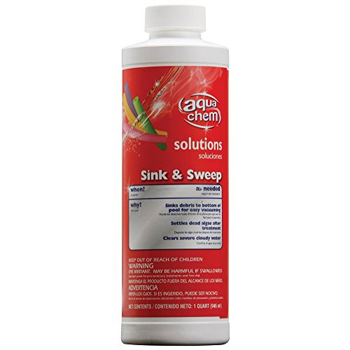 Aqua Chem Sink and Sweep Flocculent for Swimming Pools, 1-Quart Aqua Chem Sink and Sweep Flocculent for Swimming Pools, 1-Quart