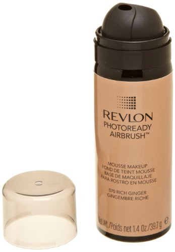 REVLON Photoready Airbrush Mousse Makeup_ Rich Ginger_ 1.4 Ounce