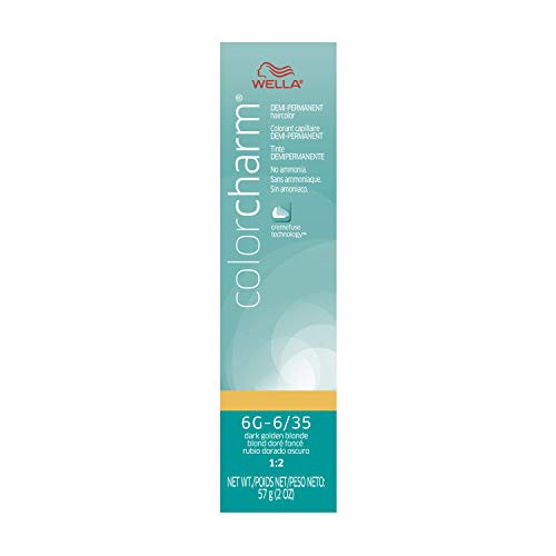 WELLA Color Charm Demi Permanent Hair Color_ 6G Dark Gold Blonde_ 2 Ounce