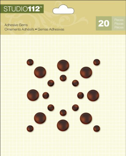 K and Company EK Success Studio 112 Bronze Adhesive Gems