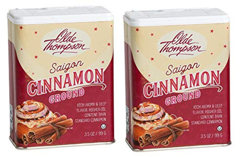 Olde Thompson Rich Aroma Saigon Cinnamon 7 Ounce Total _3.5 Ounce Pack of 2_