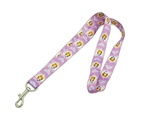 Disney Sofia the First Fabric Lanyard 18 Inch Purple