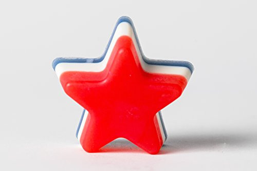 Patriotic Spangled Banner Star All Natural Handmade Gift Glycerin Soap Bar 2.5 oz