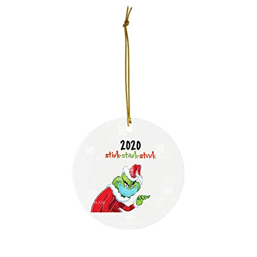 2020 Stink Stank Stunk Christmas Ornaments _ Unique Christmas Hanging Ornament for Christmas Tree Decorations_ Grinch Ornament Xmas Decorating Set Creative Friends Gift for Holiday Family _G_ 2020 Stink Stank Stunk Christmas Ornaments _ Unique Christmas Hanging Ornament for Christmas Tree Decorations_ Grinch Ornament Xmas Decorating Set Creative Friends Gift for Holiday Family _G_