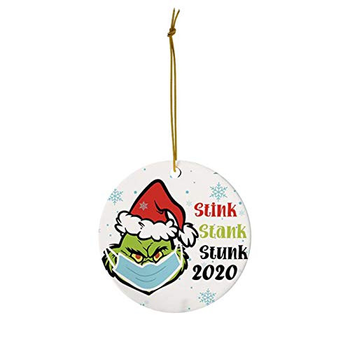 2020 Stink Stank Stunk Christmas Ornaments _ Unique Christmas Hanging Ornament for Christmas Tree Decorations_ Grinch Ornament Xmas Decorating Set Creative Friends Gift for Holiday Family _C_ 2020 Stink Stank Stunk Christmas Ornaments _ Unique Christmas Hanging Ornament for Christmas Tree Decorations_ Grinch Ornament Xmas Decorating Set Creative Friends Gift for Holiday Family _C_