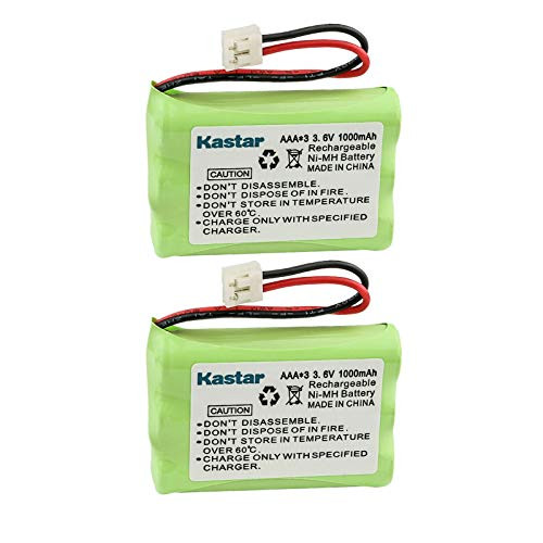 Kastar 2_Pack Battery Replacement for AT and T SYNJ_BB4 SYNJ_SB2 SYNJ_SB3 TL70008 TL71108 TL71208 TL71308 TL72108 TL72208 TL72308 TL72408 TL74108 TL74208 TL74258 TL74308 TL74358 TL74408 TL74458 TL77008