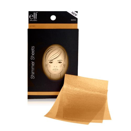 e.l.f. Shimmer Sheets_ Golden_ 20 Count