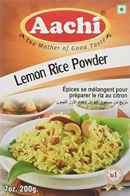 Aachi Lemon Rice Powder 7 Oz_ 200 Gm Aachi Lemon Rice Powder 7 Oz_ 200 Gm