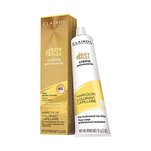 Clairol Professional Permanent Crème_ 6g Dark Gold Blonde_ 2 oz.