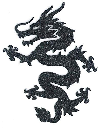 C and D Visionary CDX Dragon Barge Head Patch_ Multi Color