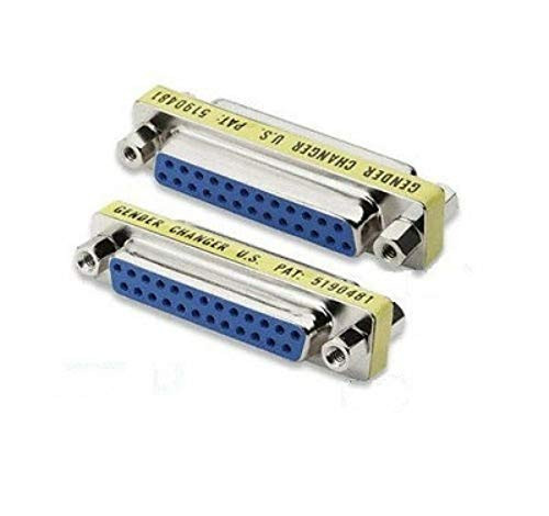 DB25 F F Serial Parallel Slim Gender Changer GC_008 Nowak Technology