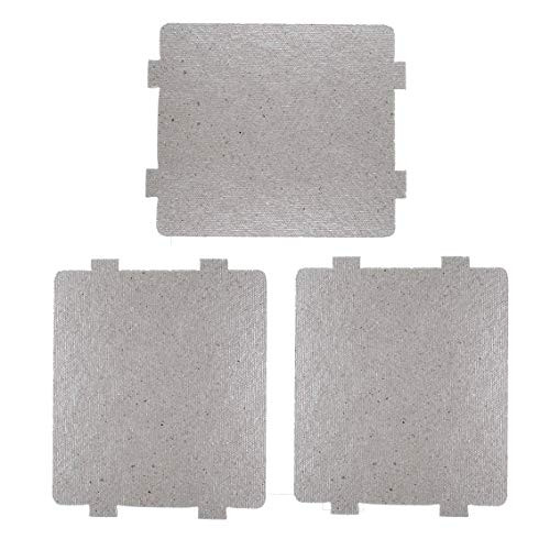 Waveguide Cover for Frigidaire Microwave,Repairing Part Mica Plates Sheets for Frigidaire Microwave Oven 5304464061 (Pack of 3)
