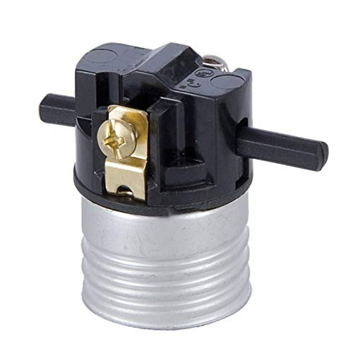 B and P Lamp Push_Thru _On Off_ Med. Base E26 Socket Interior