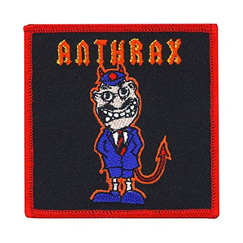 C and D Visionary Anthrax Devil Man Patch_ Multi Color