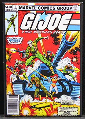 G. I. Joe  1 Comic Cover Refrigerator Magnet.