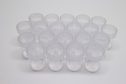 Whitman 5 H.E. Harris Round Coin Tubes Screw Lid Holders for Quarters