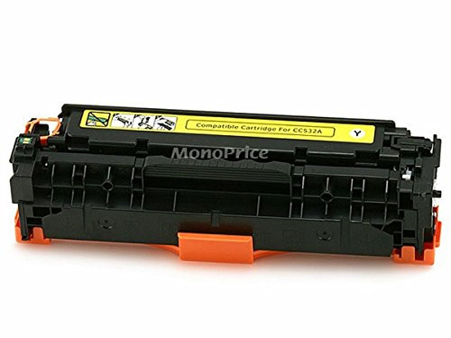Monoprice MPI Compatible HP CC532A/118Y Laser/Toner-Yellow