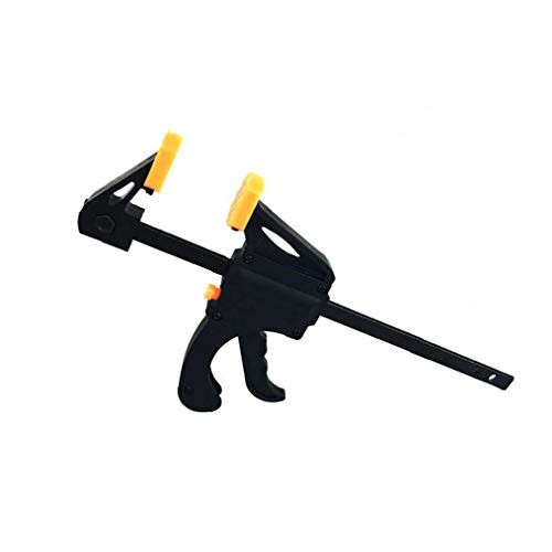 4 Inch Woodworking F Clamp Clip Quick Grip Adjustable Wood Carpenter Tool Clamps Orange and Black