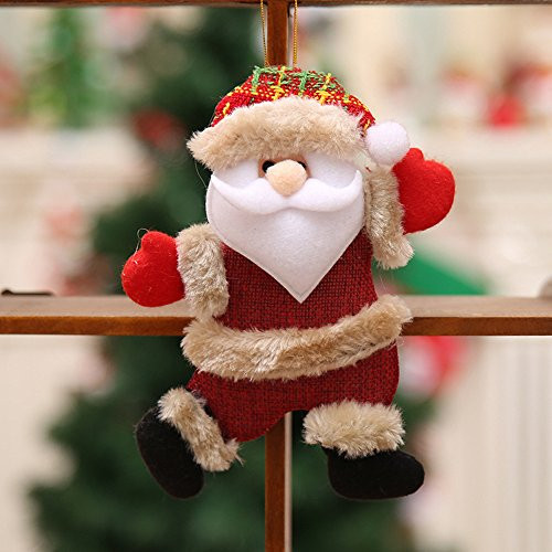 CapsA Christmas Plush Ornaments_ Xmas Hanging Decoration Santa Clause Snowman Reindeer Doll for Christmas Tree Pendant Stocking Ball Bell Holiday Party Decor Santa Claus Snowman Tree Toy _B_ CapsA Christmas Plush Ornaments_ Xmas Hanging Decoration Santa Clause Snowman Reindeer Doll for Christmas Tree Pendant Stocking Ball Bell Holiday Party Decor Santa Claus Snowman Tree Toy _B_