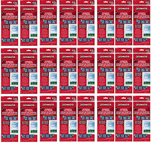 Catchmaster AP  and  G Inc 904 Clear Fly Window Traps 4 Pack