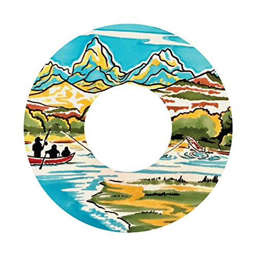 Redington i.D 3 4 wt. Fly Reel Decal Drifting _ K.C. Badger