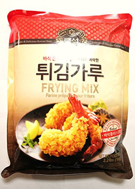 CJ Beksul Korean Shrimp Tempura Frying Mix_ 2.2 lbs _1kg_ CJ Beksul Korean Shrimp Tempura Frying Mix_ 2.2 lbs _1kg_