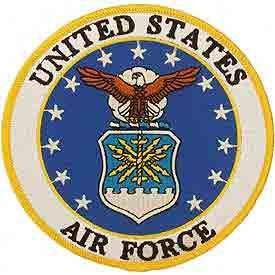 United States Air Force Emblem _ Embroidered Patches_ Premium Quality Sew On Iron On Patch _ 3 inch