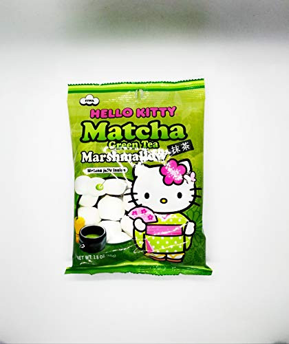 HELLO KITTY MATCHA GREEN TEA MARSHMALLOW 2.8OZ 1BAG