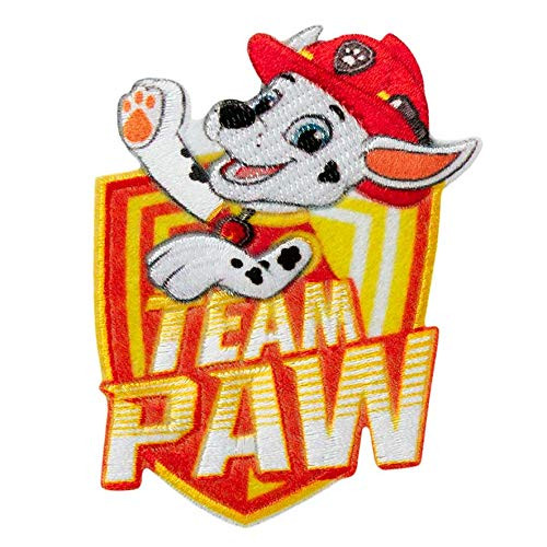 Patches _ Marshall Paw Patrol _ Thermoadhesive Applique _ Iron on Kid's Clothes _2_7 x 2 inch