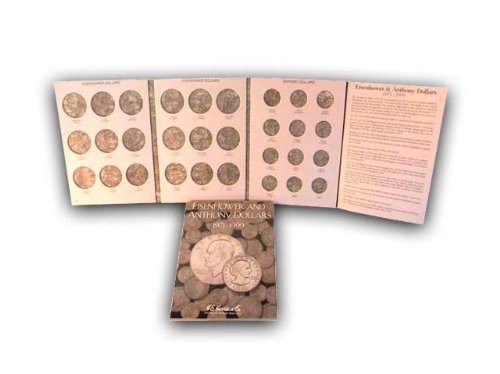 Harris Eisenhower and Anthony Dollars 1971_1999 Coin Folder 2699 Harris Eisenhower and Anthony Dollars 1971_1999 Coin Folder 2699