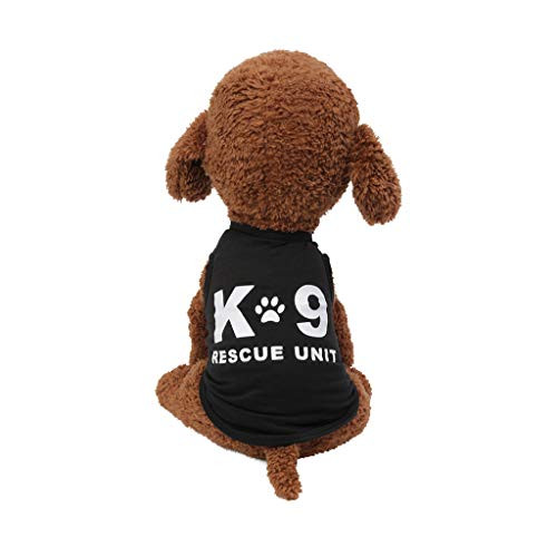 Howstar Pet Shirt_ Cute Printed Dog Shirts Summer Cool Puppy Cat Vest Costumes Apparel for Doggie Dogs _XS_ B_ Howstar Pet Shirt_ Cute Printed Dog Shirts Summer Cool Puppy Cat Vest Costumes Apparel for Doggie Dogs _XS_ B_